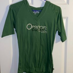 Vintage Oregon duck T-shirt with hood